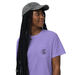 YOU CAN SIT WITH US ®️ POCKET TEE - comfort colors